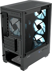 Корпус Accord ACC-195M черный без БП mATX 8x120mm 2xUSB2.0 1xUSB3.0 audio bott PSU