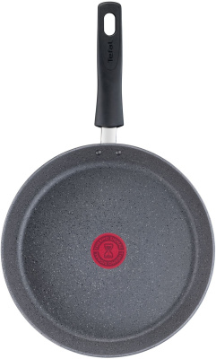 Сковорода блинная Tefal Natural Force G2663872 круглая 25см покрытие: Mineralia+ non-stick ручка несъемная (без крышки) серый (2100118459)