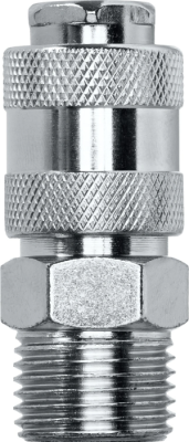 Переходник для пневмоинструмента Kraftool 06594-1/2 серый