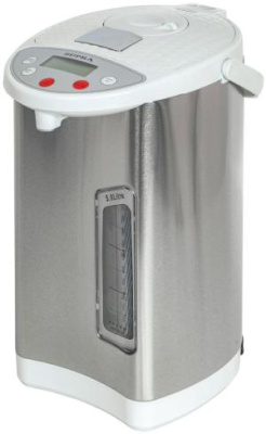 Термопот Supra TPS-5011 5л. 750Вт серебристый/белый