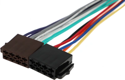 Адаптер ISO Kicx ISO-002A черный/коричневый (9601026)