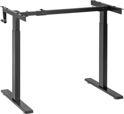 Подстолье Cactus CS-MDF-BK механическое черный каркас черный 60x118x133см (CS-MDF-BK)