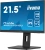 Монитор Iiyama 21.5" ProLite XUB2293HSU-B7 черный IPS LED 16:9 HDMI M/M матовая HAS Piv 300cd 178гр/178гр 1920x1080 100Hz DP FHD USB 3.9кг