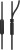 Гарнитура внутриканальные Philips TAE1105BK/00 1.2м черный проводные в ушной раковине