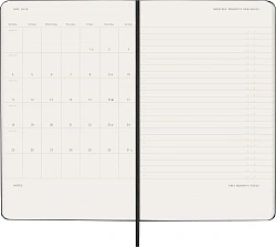 Еженедельник Moleskine PRO VERTICAL Large 130х210мм 168стр. черный