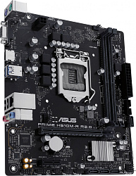 Материнская плата Asus PRIME H510M-R R2.0-SI Soc-1200 Intel H470 2xDDR4 mATX AC`97 8ch(7.1) GbLAN+VGA+HDMI White Box