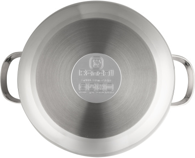 Кастрюля Rondell Calypso RDS-1672 5.8л. d=22см (с крышкой) стальной