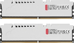Память DDR5 2x16GB 6000MHz Kingston KF560C36BWE2K2-32 Fury Beast White Expo RTL Gaming PC5-48000 CL36 DIMM 288-pin 1.35В kit single rank с радиатором Ret