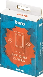 Погодная станция Buro H117AB серебристый/черный