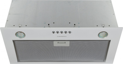 Вытяжка встраиваемая Maunfeld Crosby Power 60 белый управление: кнопочное (1 мотор)