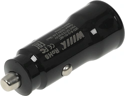 Автомобильное зар./устр. Wiiix UCC-5-2-01-ANT 2.4A (PD) 2xUSB универсальное черный