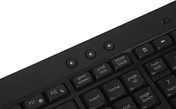 Клавиатура + мышь Logitech MK540 клав:черный мышь:черный USB беспроводная slim Multimedia (920-008691)