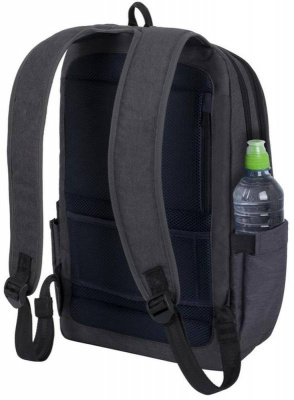 Рюкзак для ноутбука 15.6" Riva 7760 черный полиэстер (7760 BLACK)