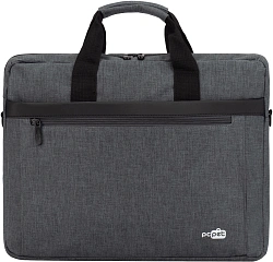 Сумка для ноутбука 15.6" PC Pet PCP15B4GY темно-серый полиэстер