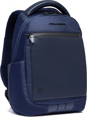 Рюкзак Piquadro Orion CA6619S136/BLU синий ткань/натур.кожа