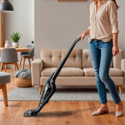 Пылесос ручной Kitfort КТ-5161-1 120Вт серый