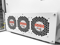 Шкаф коммутационный ЦМО (ШТВ-Н-15.6.3-4ААА-Т1) настенный 15U 600x300мм пер.дв.металл несъемн.бок.пан. 150кг серый 57кг 120град. 800мм IP54 IK10 металл уличный всепогодный с кондиционером с вентилятором с нагревателем укомплектованный