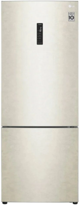 Холодильник LG GC-B569PECM 2-хкамерн. бежевый глянц. инвертер