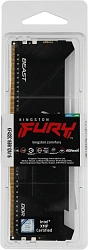 Память DDR4 16GB 3200MHz Kingston KF432C16BB12A/16 Fury Beast RGB RTL Gaming PC4-25600 CL16 DIMM 288-pin 1.35В dual rank с радиатором Ret