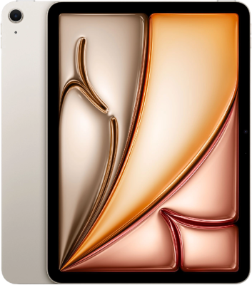Планшет Apple iPad Air 2024 A2898 M2 2.99 8C RAM8Gb ROM128Gb 13" IPS 2732x2048 iOS сияющая звезда 12Mpix 12Mpix BT WiFi 10hr