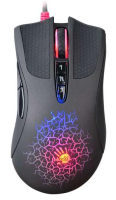 Мышь A4Tech Bloody AL90 Blazing черный лазерная 12000dpi USB3.0 8but (AL90 ACTIVATED)