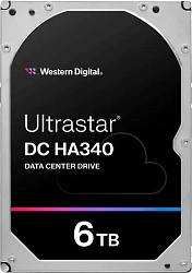 Жесткий диск WD SATA-III 6TB 0B47077 WUS721206BLE6L4 Server Ultrastar DC HA340 512E (7200rpm) 256Mb 3.5"