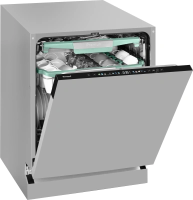 Посудомоечная машина встраив. Weissgauff BDW 6140 Ultra Real Autoopen Infolight полноразмерная