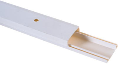 Кабельный канал IEK CKK11-020-010-1-K01 Ecoline 20x10мм белый 2м (упак.:1шт)