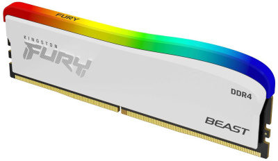Память DDR4 8GB 3600MHz Kingston KF436C17BWA/8 Fury Beast RGB RTL Gaming PC4-28800 CL17 DIMM 288-pin 1.35В Intel single rank с радиатором Ret