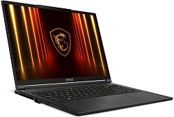 Ноутбук MSI Stealth 16 AI A2HWGG-085XRU Core Ultra 7 255H 32Gb SSD1Tb NVIDIA GeForce RTX 5070 8Gb 16" OLED QHD+ (2560x1600) FreeDOS black WiFi BT Cam (9S7-15F535-085)