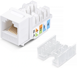 Модуль Cabeus KJ-RJ45-CAT.5E-90-SW информ. KeystoneRJ45 кат.5E бронз.