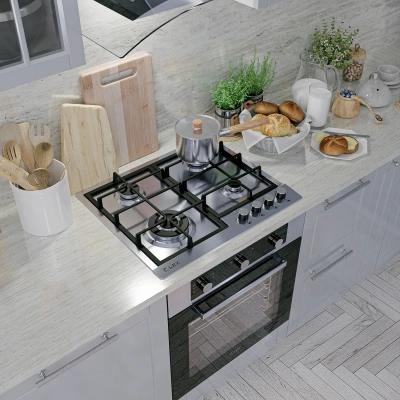 Газовая варочная поверхность Lex GVS 640 IX нержавеющая сталь