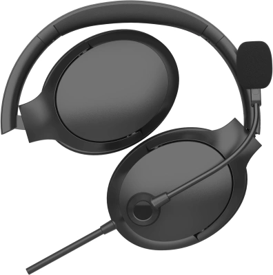 Наушники с микрофоном A4Tech Fstyler FH280U черный 2м мониторные USB оголовье