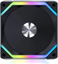 Вентилятор для корпуса Lian-Li Uni Fan SL Wireless 120 ARGB 120х124.5x28 черный 4-pin 28.5дБ (упак.:3шт) (G99.12SL1W3B.R0) Ret