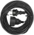Удлинитель силовой PROconnect PROc-Uc (13-4910) 3x0.75кв.мм 1розет. 20м ПВС 6A без катушки черный