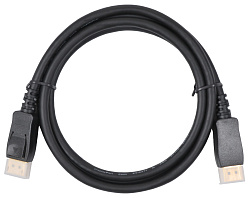 Кабель аудио-видео Buro V1.4 DisplayPort (m)/DisplayPort (m) 1.5м. черный (BHP-DPP-1.4-1.5)