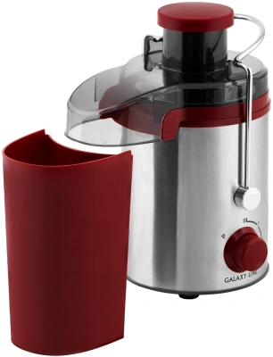 Соковыжималка центробежная Galaxy Line GL 0816 850Вт рез.сок.:550мл. красный/серебристый