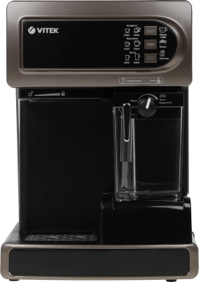 Кофеварка рожковая Vitek VT-1517 BN 1238Вт коричневый