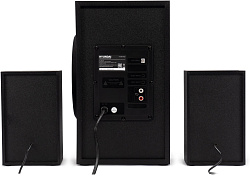 Микросистема Hyundai H-MS1403 черный 60Вт FM USB BT SD