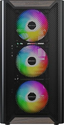 Корпус Montech XR Wood черный без БП ATX 9x120mm 4x140mm 2xUSB3.0 audio bott PSU