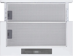 Вытяжка встраиваемая Meferi Power SLIDEBOX60WH белый управление: кнопочное (1 мотор)