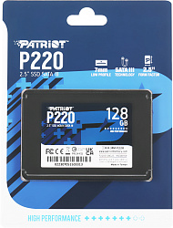 Накопитель SSD Patriot SATA-III 128GB P220S128G25 P220 2.5"