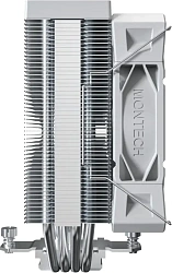 Устройство охлаждения(кулер) Montech NX400 Soc-AM5/AM4/1200/1700/1851 белый 4-pin 34.17dB Al+Cu 220W 874gr Ret (NX400WH)
