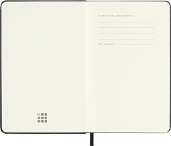 Блокнот Moleskine CLASSIC MM713 Pocket 90x140мм 192стр. пунктир твердая обложка черный