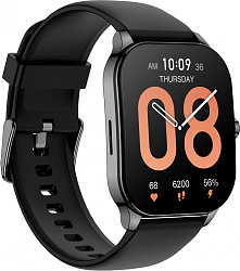 Смарт-часы Amazfit Pop 3S A2318 1.96" AMOLED корп.черный рем.черный (6972596107088)