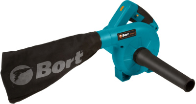 Воздуходувка Bort BSS-900-R 900Вт пит.:от сети синий