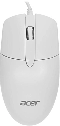 Мышь Acer OMW300 белый оптическая 1200dpi USB 3but (ZL.MCECC.01V)