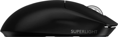 Мышь Logitech G Pro X Superlight 2 черный оптическая 32000dpi беспров. USB 4but (910-006632)