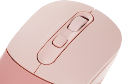 Мышь A4Tech Fstyler FB10C розовый оптическая 2000dpi беспров. BT/Radio USB 4but (FB10C BABY PINK)