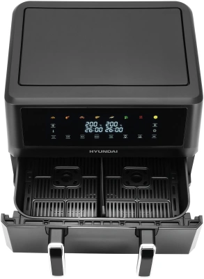 Аэрогриль Hyundai HYF-9089 2400Вт черный